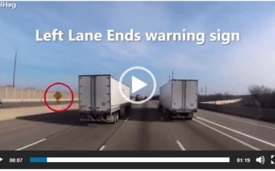 What NOT to do When Your Lane is Ending – the Lane Drop